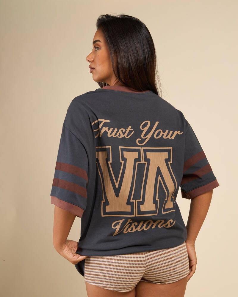 RVCA Toni Ringer T-Shirt for Womens