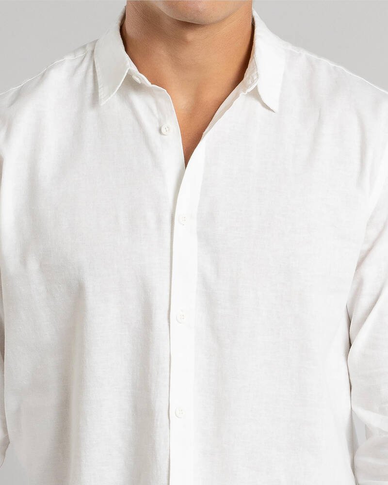 Skylark Hemp Long Sleeve Shirt for Mens