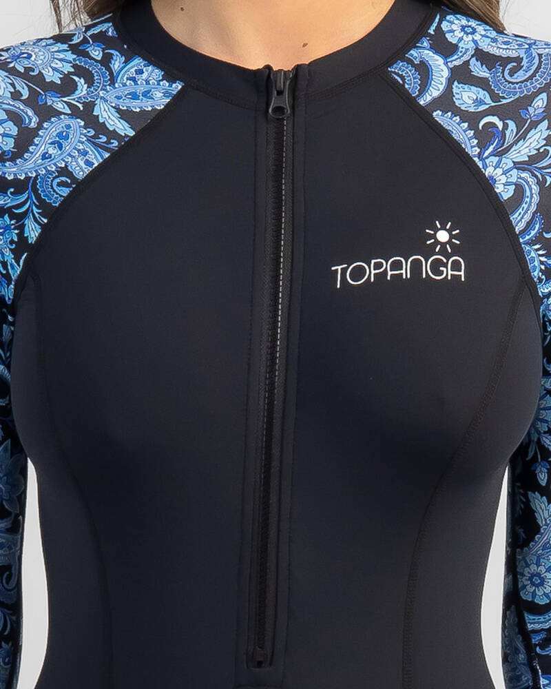 Topanga Violetta Long Sleeve Surfsuit for Womens