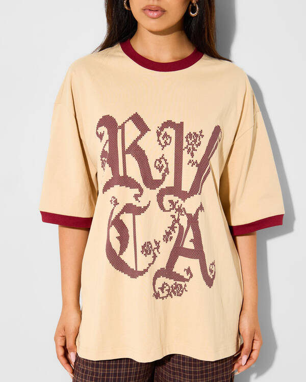 RVCA Round Up Toni T-Shirt for Womens