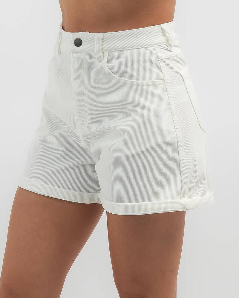 Rusty The Secret Cord Shorts for Womens