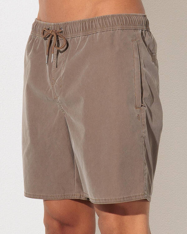 Skylark Reef Elastic Waist Shorts for Mens