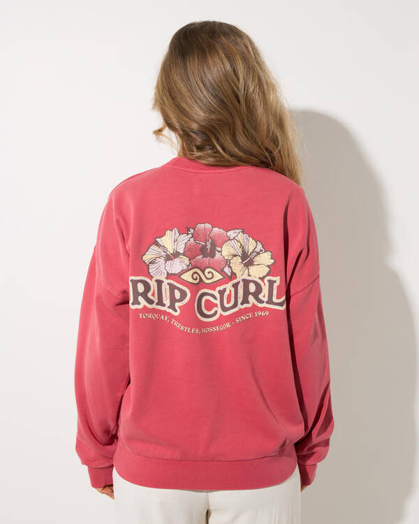 Rip Curl Bells Heritage Crewneck Sweatshirt for Womens