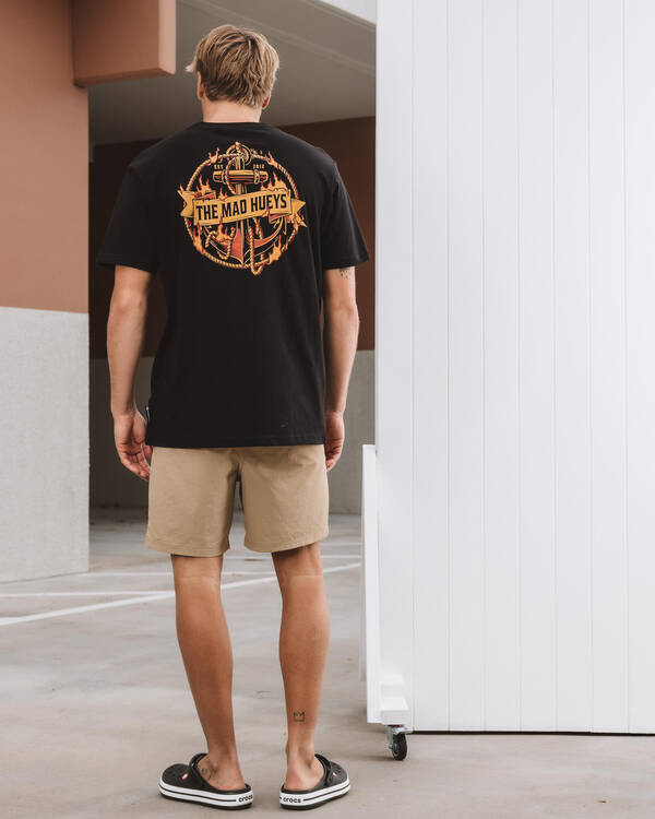 Salty Life Elemental Elastic Waist Shorts for Mens