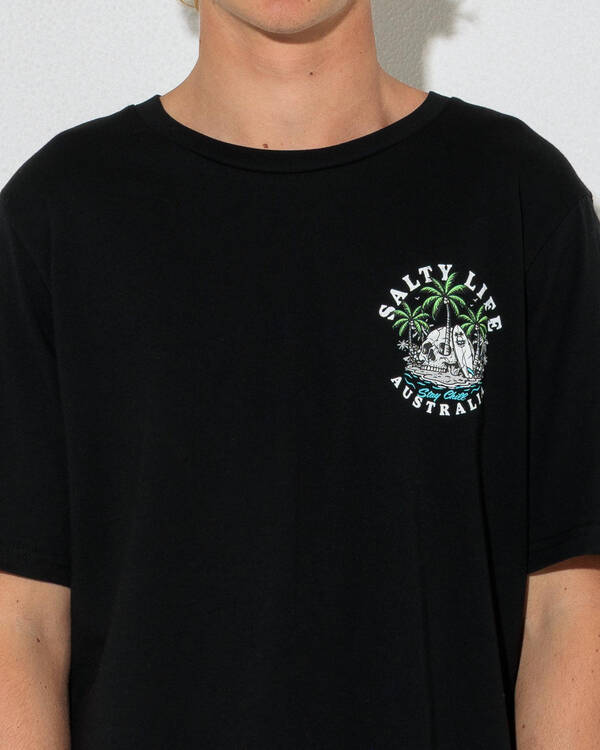 Salty Life Skull Cove T-Shirt for Mens