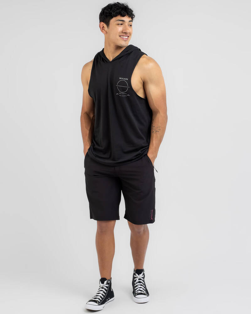 Skylark Tolerate Hooded Muscle Tank for Mens