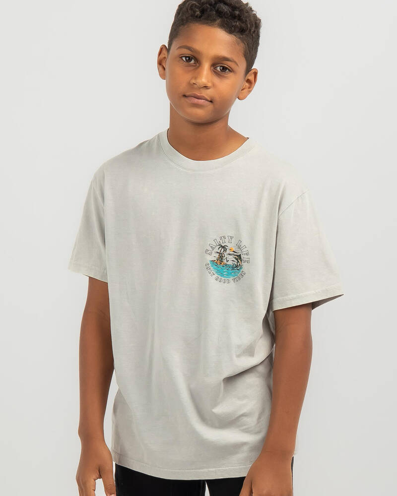Salty Life Boys' Good Vibes T-Shirt for Mens