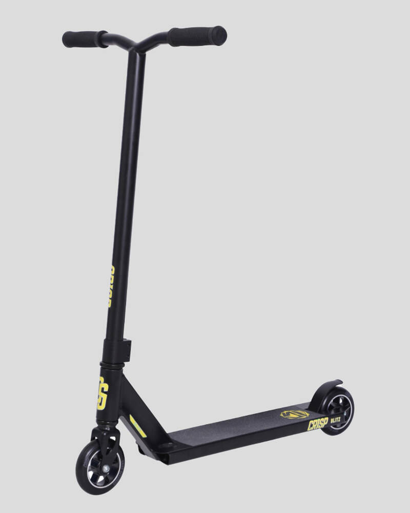 Crisp Scooters Crisp Blitz Black Scooter In Black Fast Shipping