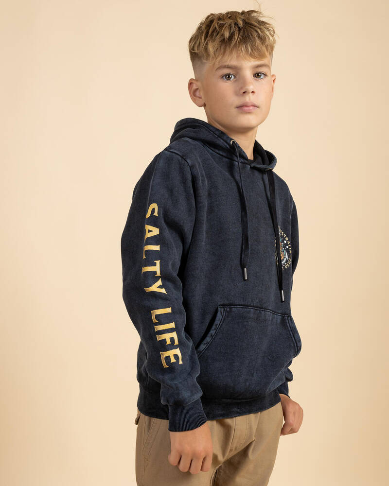 Salty Life Boys' Fear The Deep Hoodie for Mens