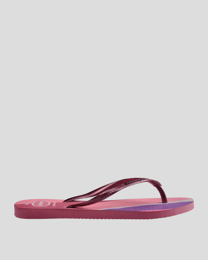 Havaianas Slim Palatte Glow Thongs for Womens