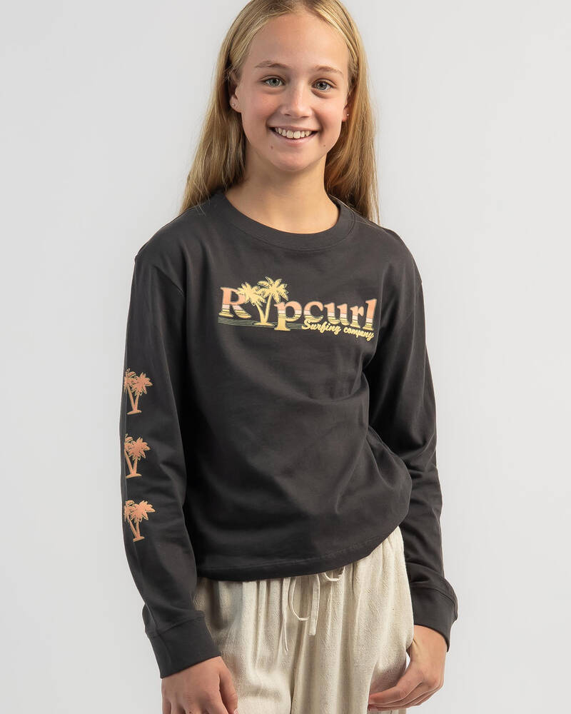 Rip Curl Girls' Surf Revival Long Sleeve T-Shirt for Womens