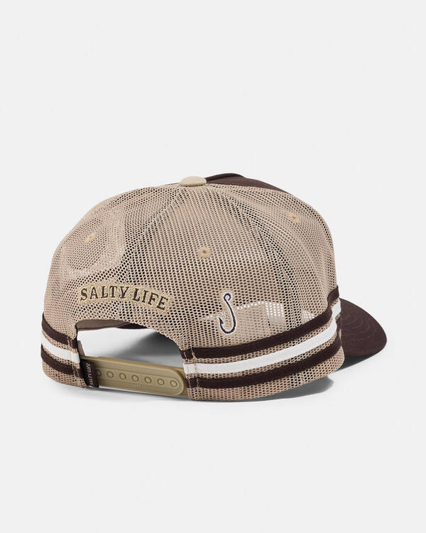 Salty Life Fishing Club Tall Trucker Cap for Mens