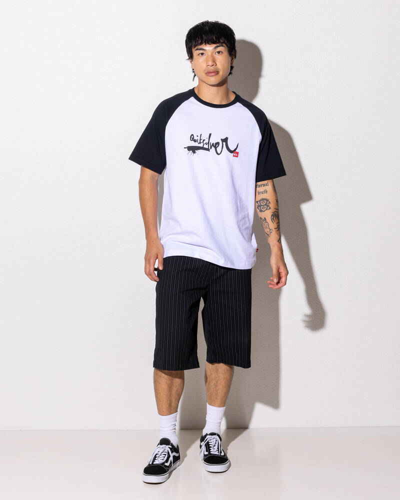 Quiksilver Impaired Raglan T-Shirt for Mens