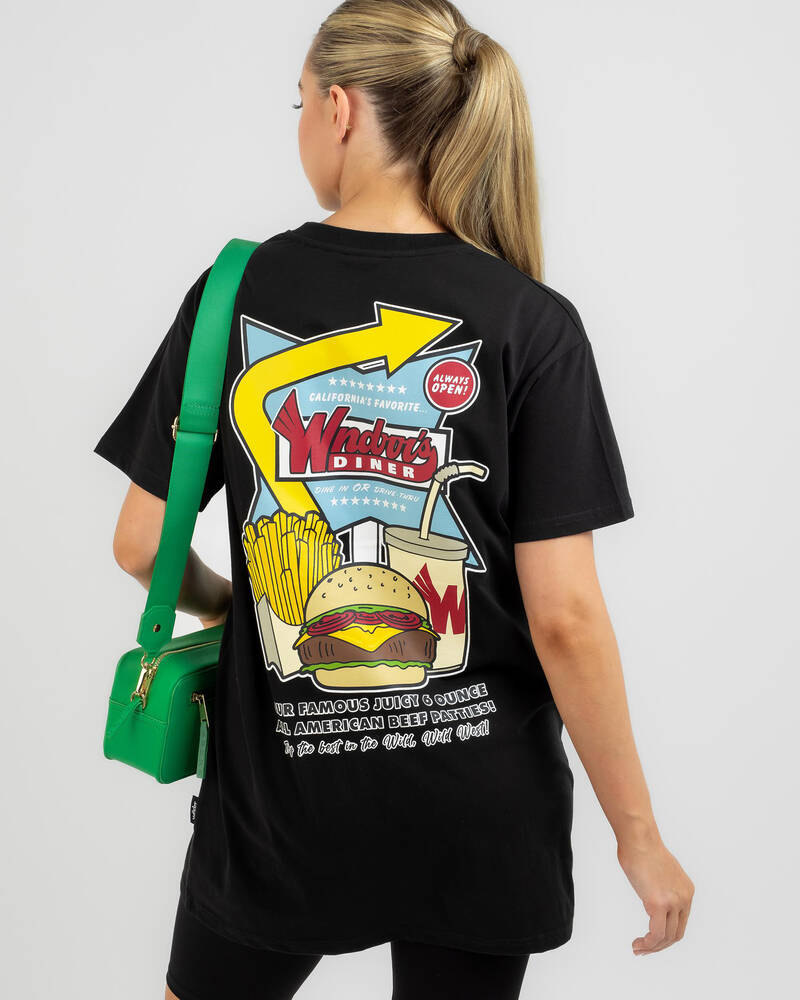 Wndrr Drive-Thru T-Shirt for Womens