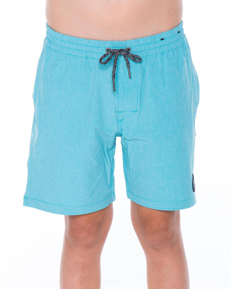 Rusty Boys' Marled Elastic Shorts for Mens