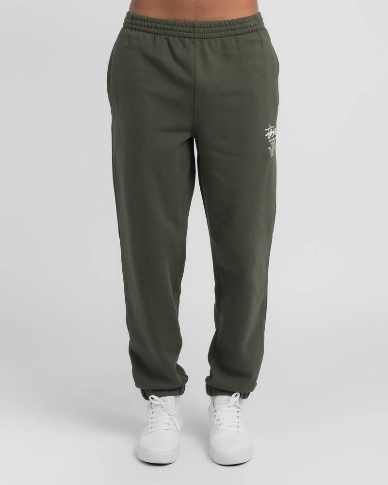 Stussy World Tour Track Pants for Mens