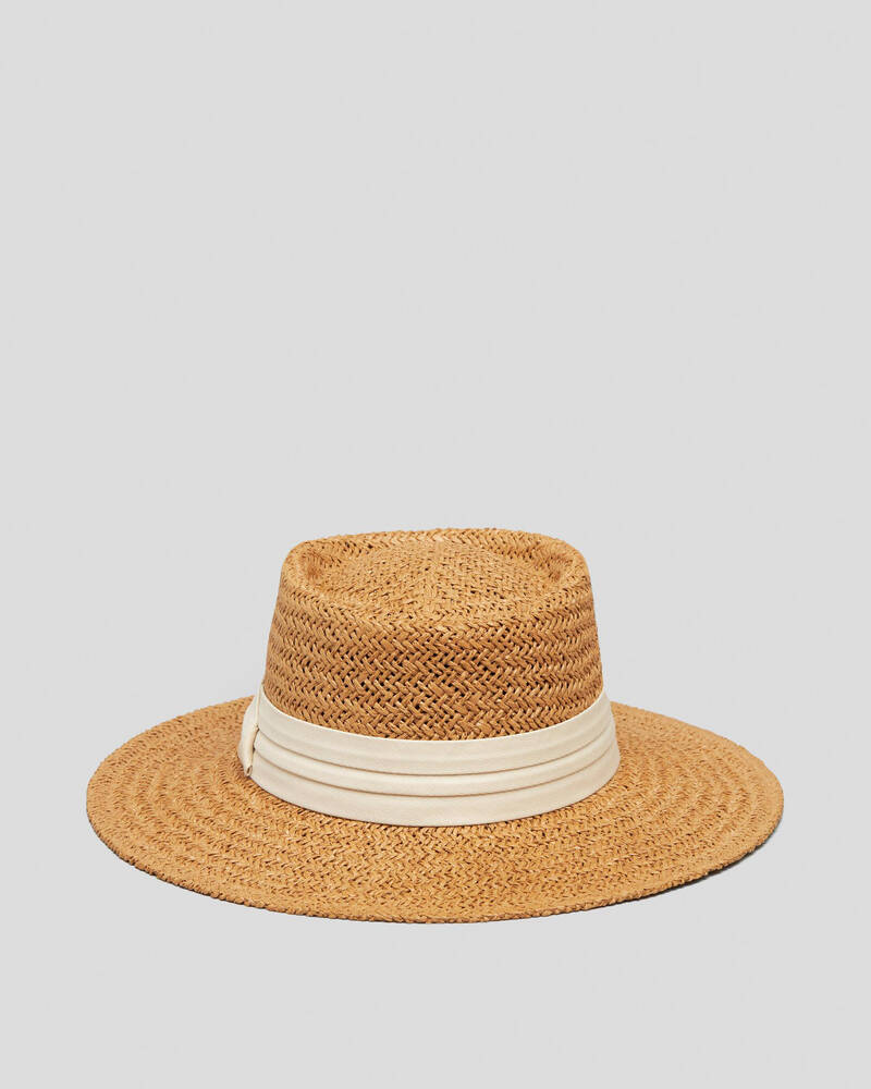 Mooloola Bailey Boater Hat for Womens