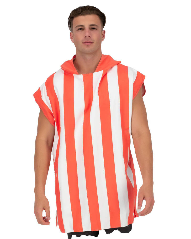 Dock & Bay Adult Poncho Cabana Hooded Towel for Mens