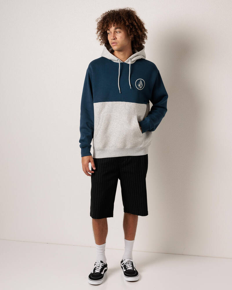 Volcom Stone Coin Pullover Fleece Hoodie for Mens