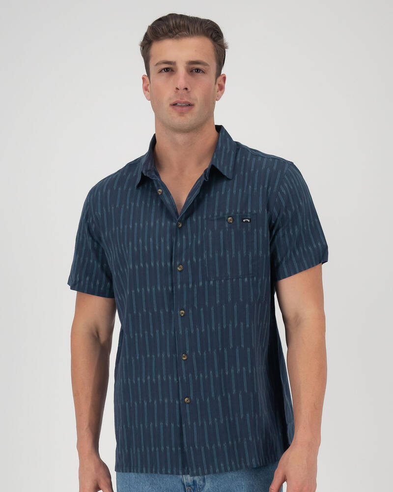 Billabong Sundays Jacquard Short Sleeve Shirt for Mens