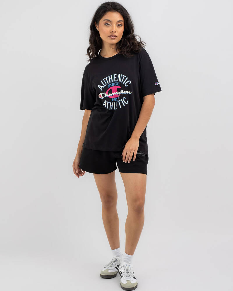 Champion Graphic Oversized T-Shirt for Womens
