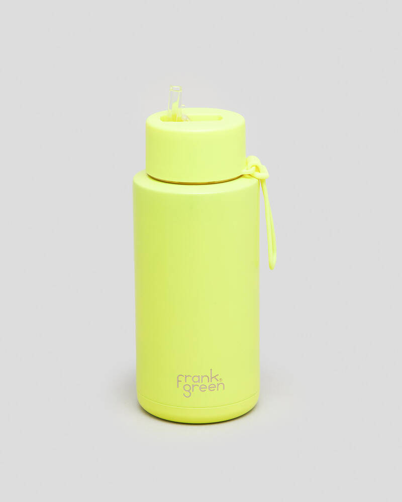 Frank Green 34oz Reusable Bottle with Straw Lid for Unisex
