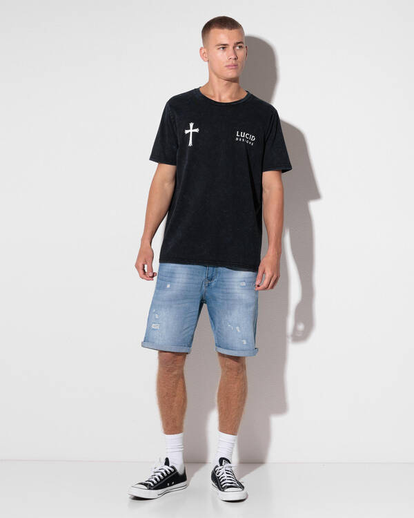 Lucid Stonework T-Shirt for Mens