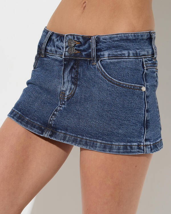 DESU Chelsea Denim Skort for Womens