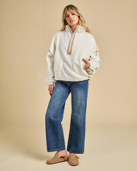 Mooloola Summit Quarter Zip Polar Fleece for Womens image number null