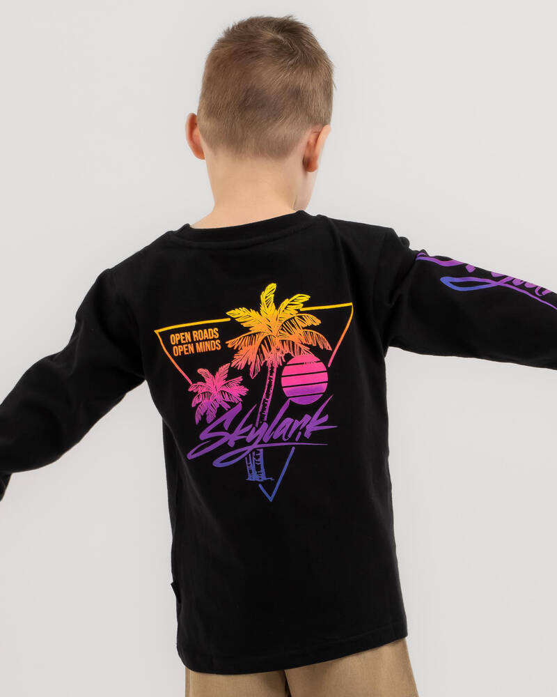 Skylark Toddlers' Tropics Long Sleeve T-Shirt for Mens