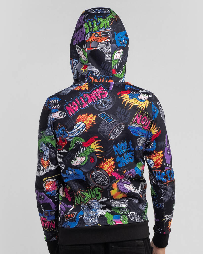Sanction Boys' Monsters Hoodie for Mens