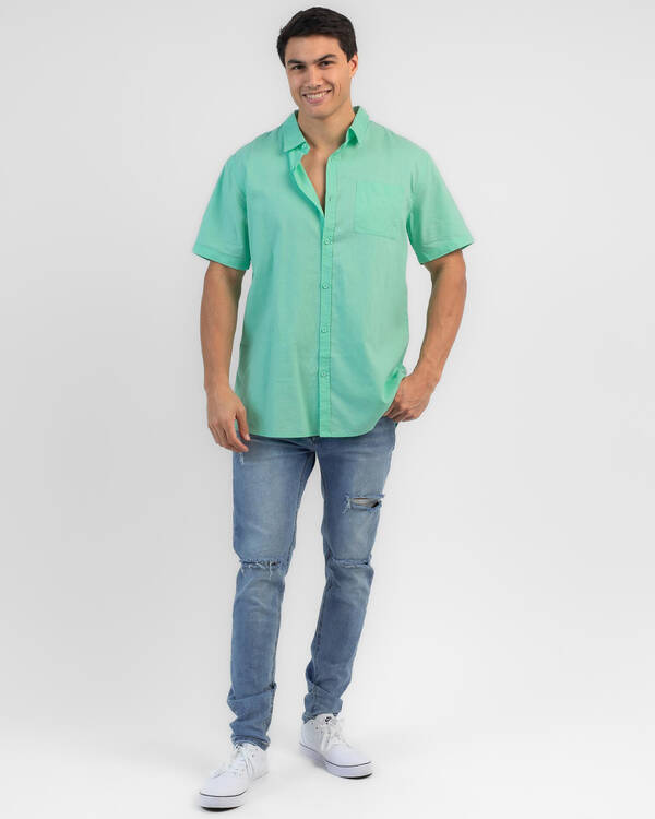 Lucid Portrait Short Sleeve Shirt for Mens