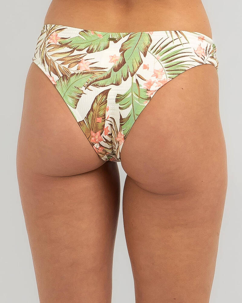 Rip Curl La Qunita Cheeky Bikini Bottom for Womens