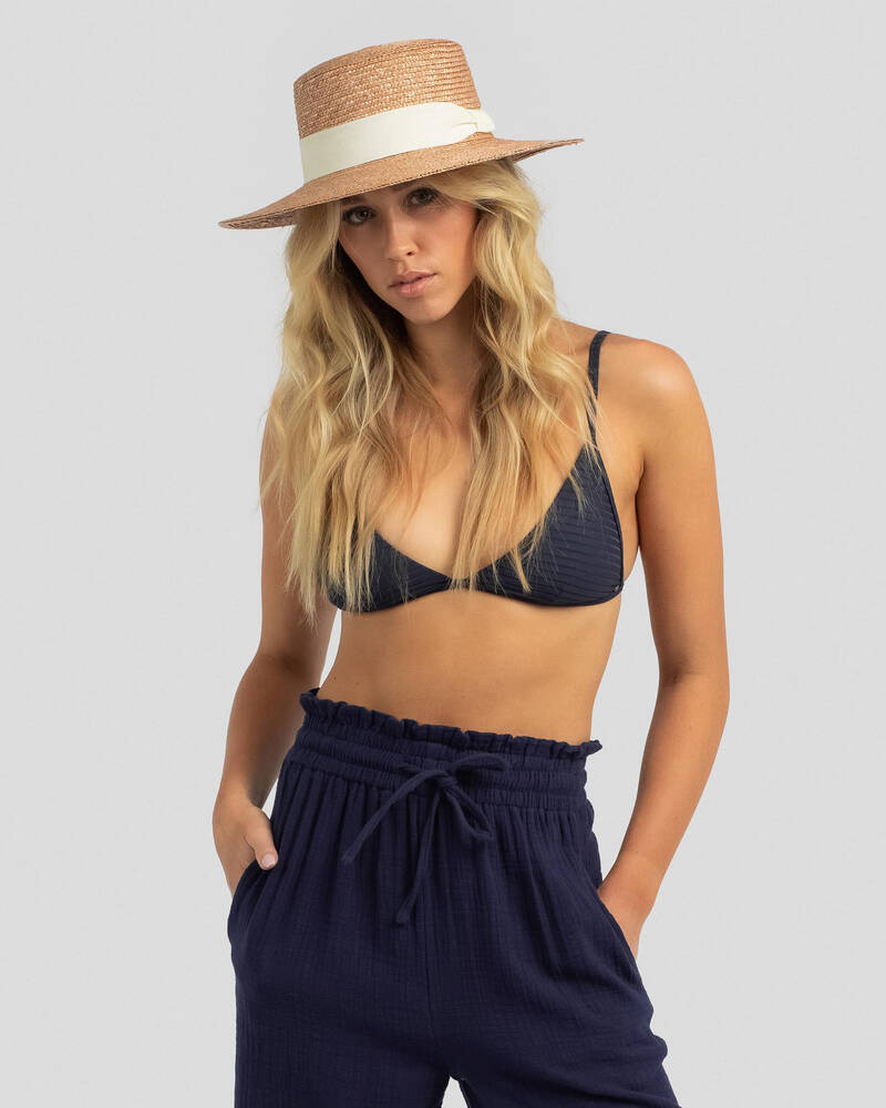 Mooloola Summer Boater Hat for Womens
