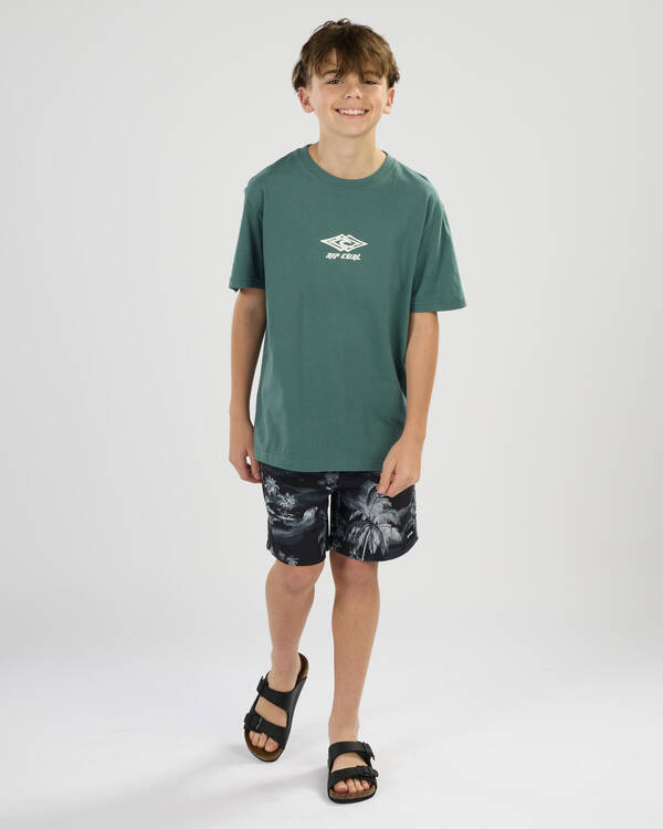 Rip Curl Boys' Quest Double Up T-Shirt for Mens