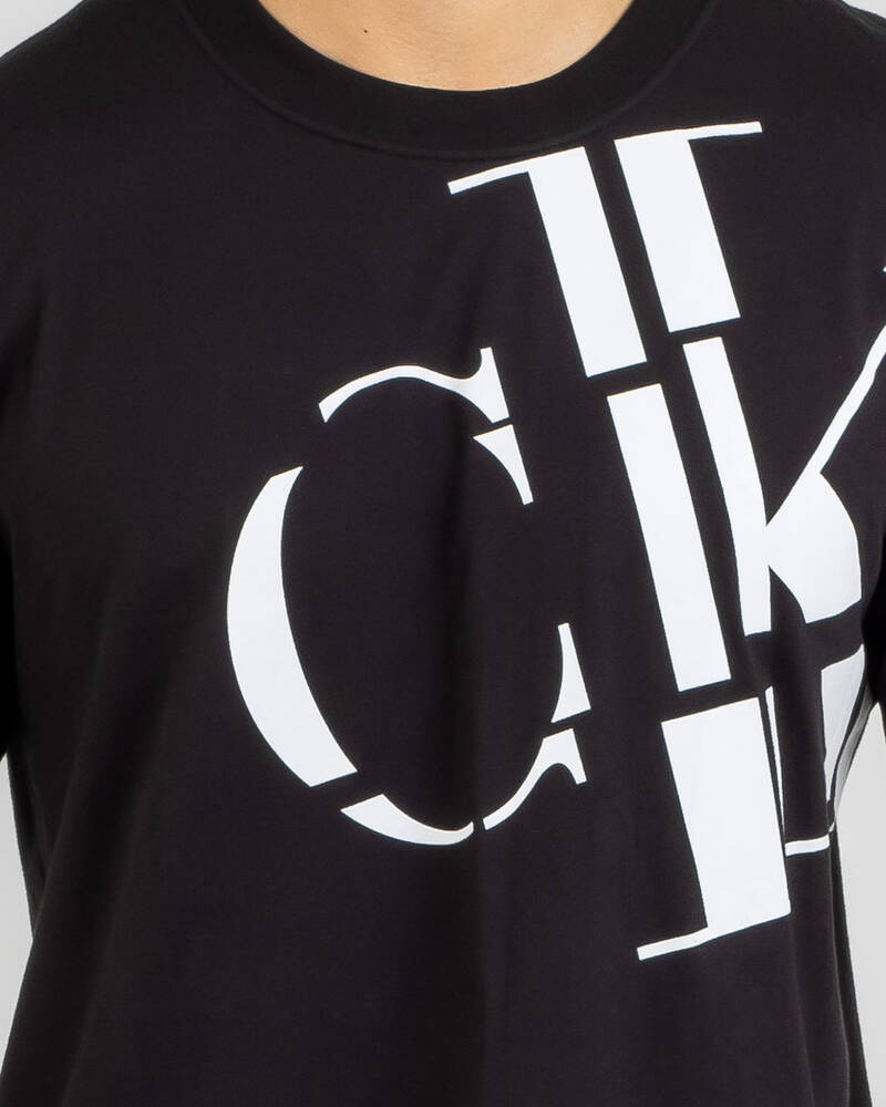 Calvin Klein Scattered CK Logo T-Shirt for Mens