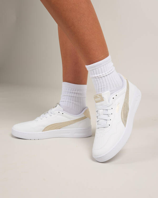 Puma Womens Court Lally Metallic Whisper for Womens