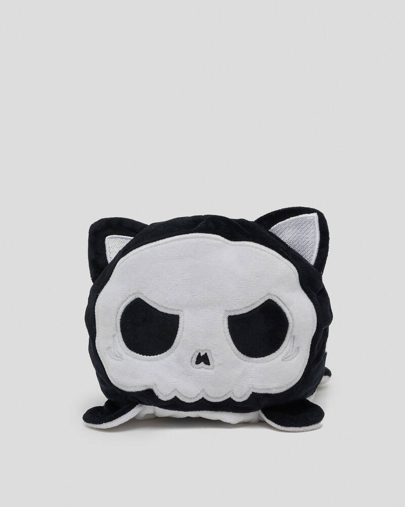 Get It Now Reversible Skull Kitty Plush Toy for Unisex