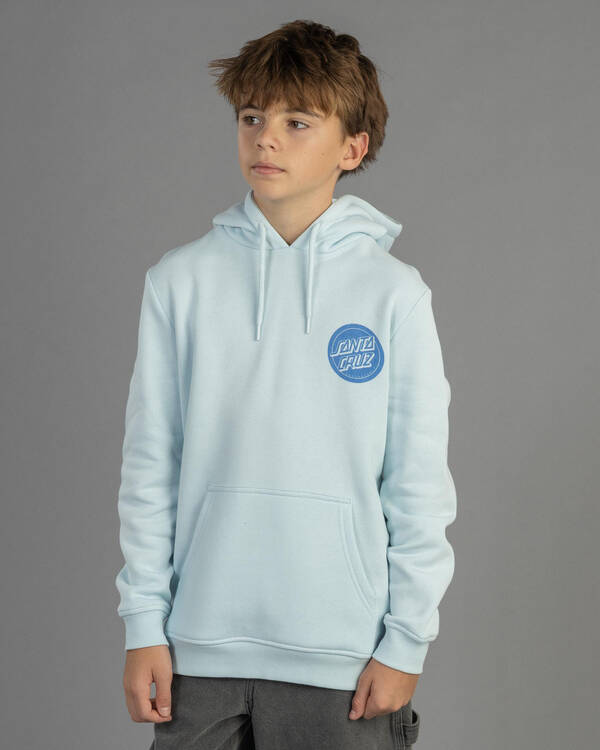Santa Cruz Boys' Reverse Dot Mono Hoodie for Mens