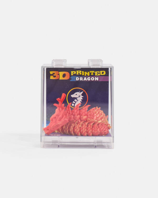 MDI 3D Printed Dragon Sensory Toy for Unisex