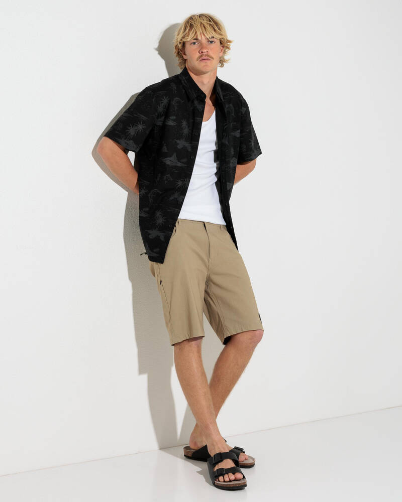 Salty Life Iron Tide Short Sleeve Shirt for Mens