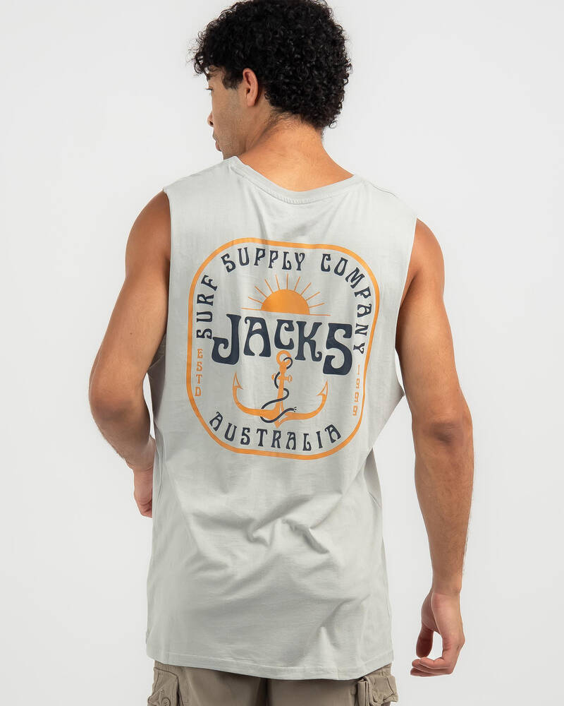 Jacks Anchored Muscle Tank for Mens