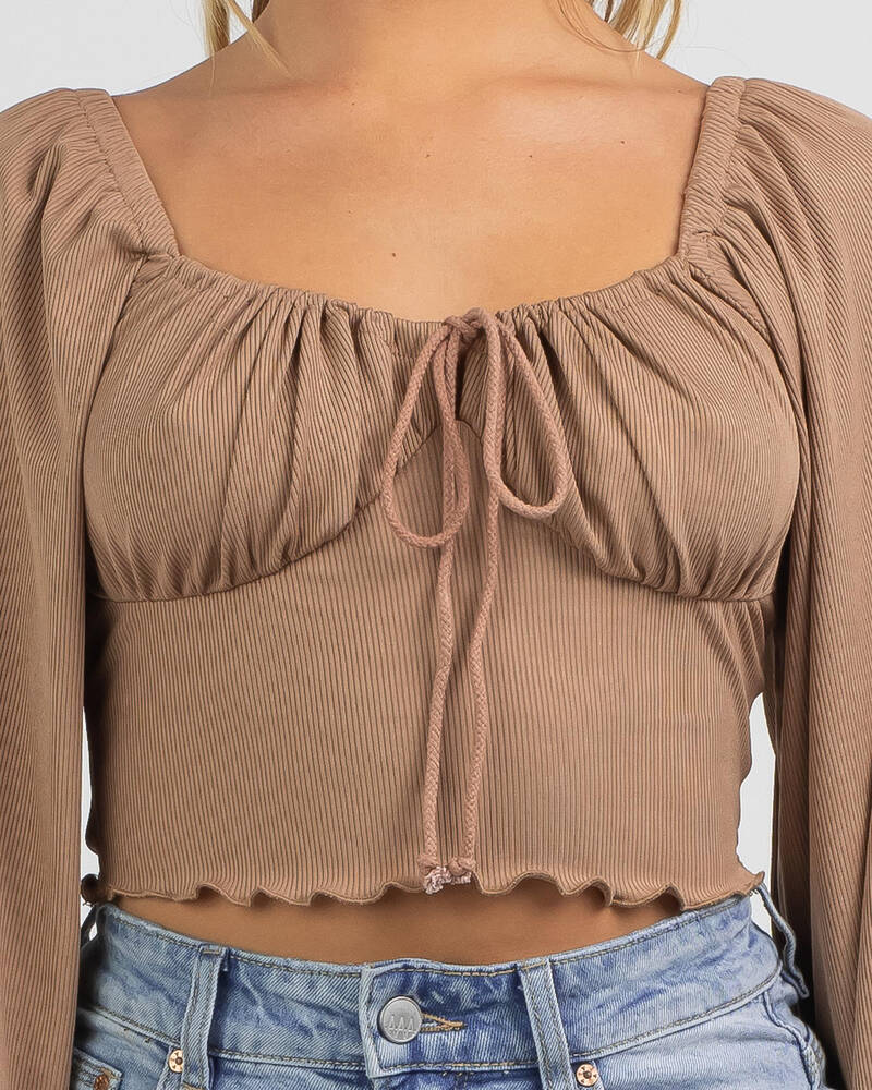 MRKT. Caitlin Top for Womens