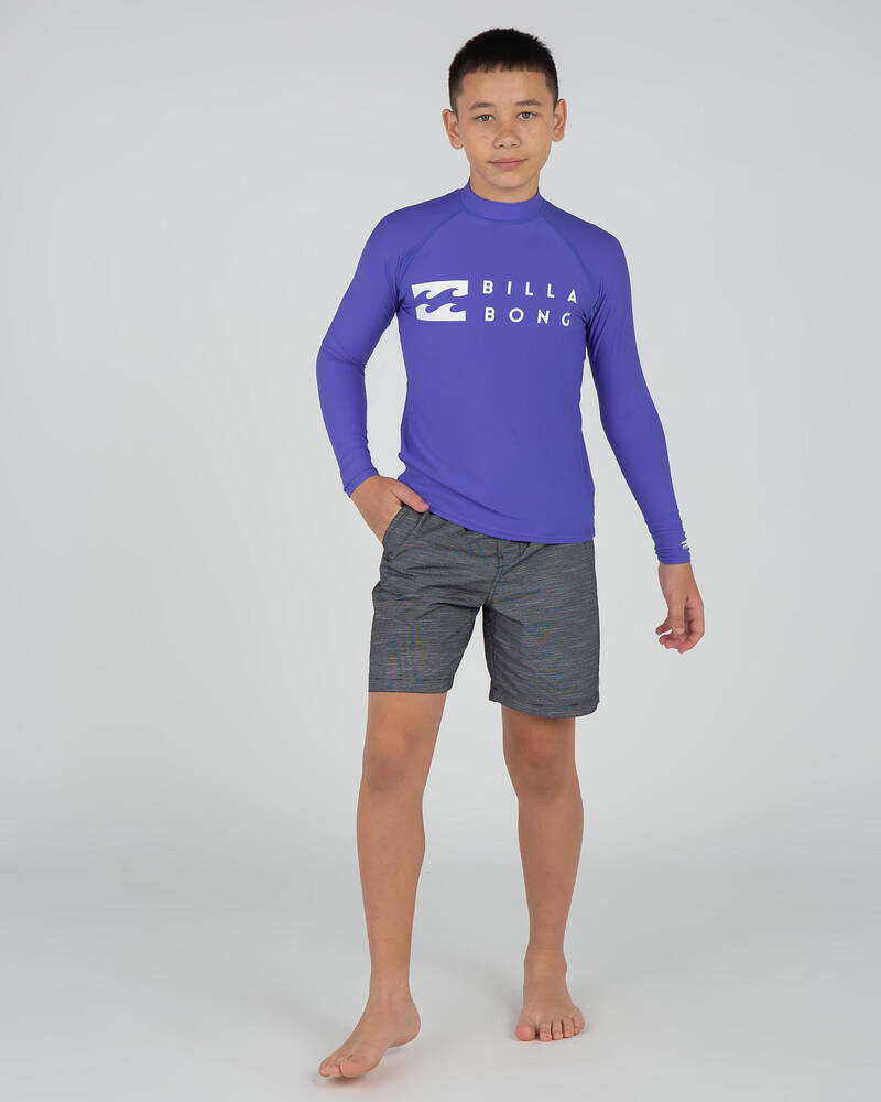 Billabong Boys' Slub Elastic Walk Shorts for Mens