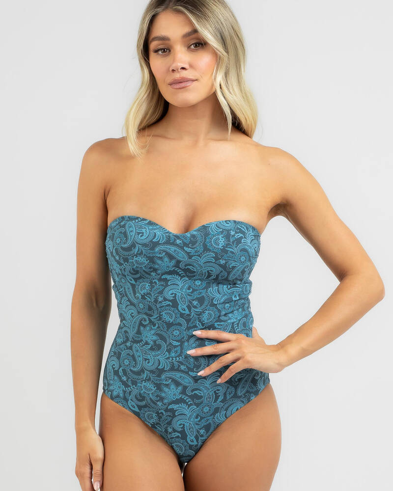 Kaiami Jules Strapless One Piece Swimsuit for Womens