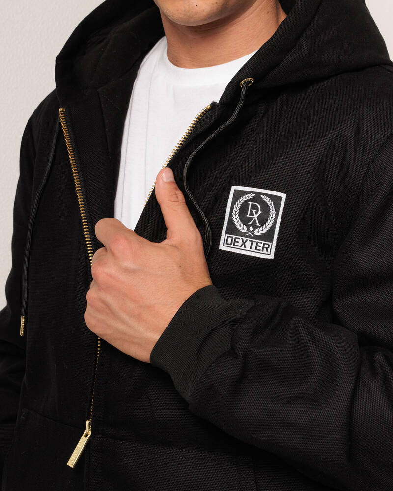 Dexter Wasted Hooded Jacket for Mens