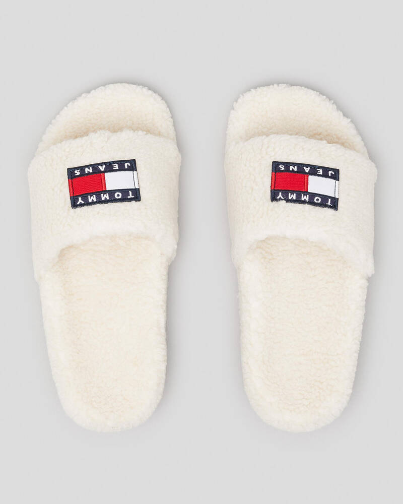 Tommy Hilfiger Flag Pool Slide Sandals for Womens