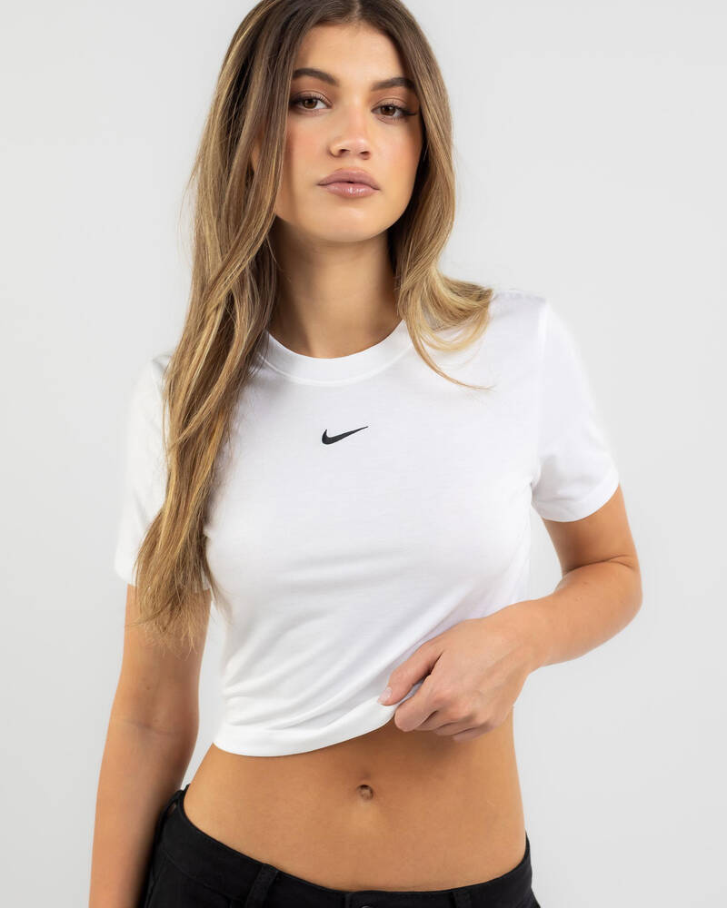 Nike Essential Slim Cropped T-Shirt for Womens
