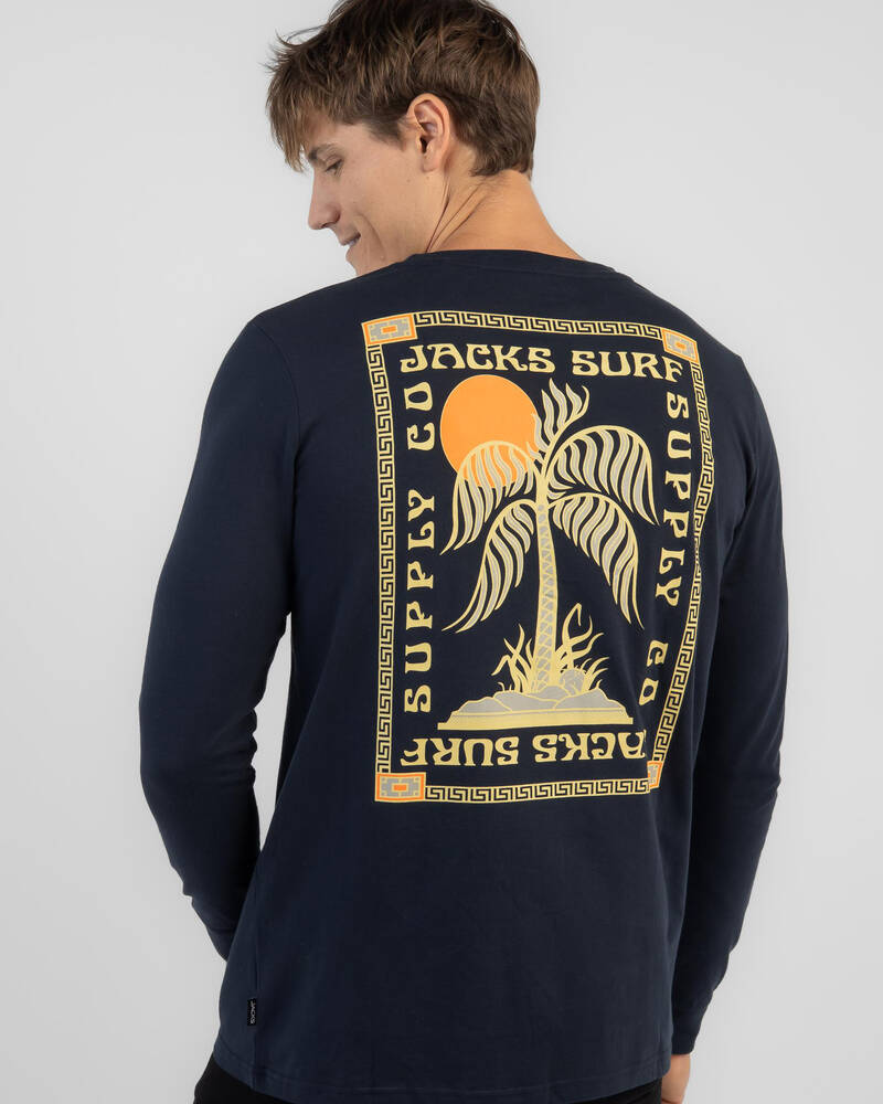 Jacks Palm Beach Long Sleeve T-Shirt for Mens