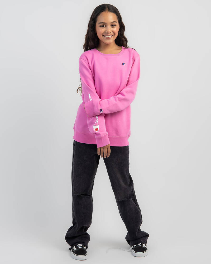 Champion Girls' Logo Sweatshirt for Womens